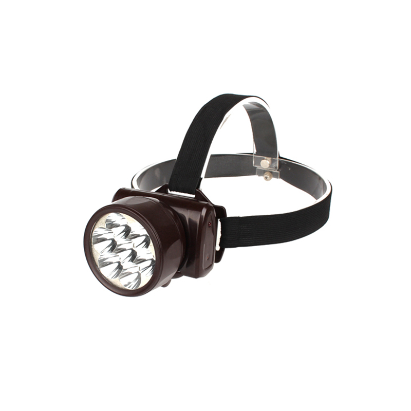 TL-03 1LED 0.2W Batteria al litio ricaricabile ecologica 1/7/9 lampada frontale portatile con luminosità regolabile